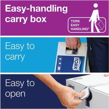 Tork Advanced Single Roll 2-Ply 4.0 " X 3.75 " Toilet Paper Case Of 80 5 Tork Advanced Single Roll 2-Ply 4.0 " X 3.75 " Toilet Paper Case Of 80 - Image 3