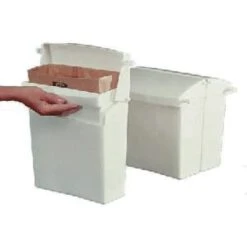 Rubbermaid Commercial 12.5" X 10.8" Compact Sanitary Napkin Receptacle