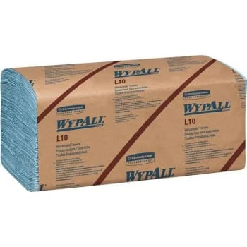 Wypall L10 2-Ply Blue Disposable Towels Windshield Wipe Case Of 16 5 Wypall L10 2-Ply Blue Disposable Towels Windshield Wipe Case Of 16 - Image 3