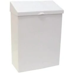 GENERIC Hospeco Sanitary Napkin Receptacle Health Gard White