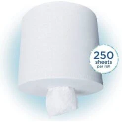 Kleenex Premiere Center-Pull Paper Towels Cloth-Like White Perforated Case Of 4 -Whirlpool Shop 325609 DetailedProductView3 Lg