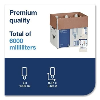 Tork Premium Alcohol Foam Hand Sanitizer 1 L Bottle Unscented Case Of 6 5 Tork Premium Alcohol Foam Hand Sanitizer 1 L Bottle Unscented Case Of 6 - Image 3