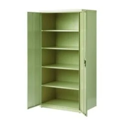Hirsh Welded Steel Storage Cabinet With 4 Adjustable Shelves, 24" D X 36" W X 72" H, Putty -Whirlpool Shop 334041 DetailedProductView4 Lg