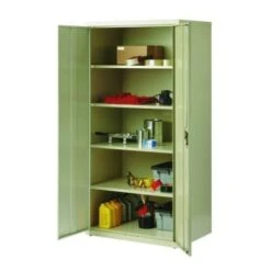 Hirsh Welded Steel Storage Cabinet With 4 Adjustable Shelves, 24" D X 36" W X 72" H, Putty -Whirlpool Shop 334041 DetailedProductView9 Lg