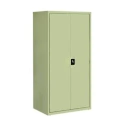 Hirsh Welded Steel Storage Cabinet With 4 Adjustable Shelves, 24" D X 36" W X 72" H, Putty -Whirlpool Shop 334041 RightView Lg