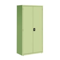 Hirsh Welded Steel Storage Cabinet With 4 Shelves, 18" D X 36" W X 72" H, Putty 14 Hirsh Welded Steel Storage Cabinet With 4 Shelves, 18" D X 36" W X 72" H, Putty -Whirlpool Shop 334043 RightView Lg