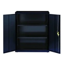 Hirsh Welded Steel Storage Cabinet With 2 Shelves, 18" D X 36" W X 42" H, Black -Whirlpool Shop 334044 DetailedProductView1 Lg