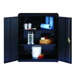 Hirsh Welded Steel Storage Cabinet With 2 Shelves, 18" D X 36" W X 42" H, Black -Whirlpool Shop 334044 DetailedProductView8 Lg