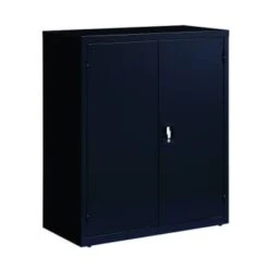 Hirsh Welded Steel Storage Cabinet With 2 Shelves, 18" D X 36" W X 42" H, Black -Whirlpool Shop 334044 RightView Lg