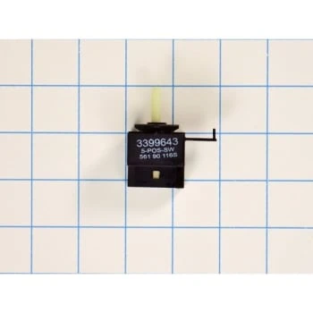 Whirlpool Replacement Switch For Dryer, Part# WP3399643 3 Whirlpool Replacement Switch For Dryer, Part# WP3399643