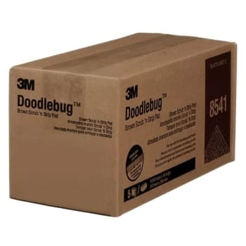 3m Doodlebug In Synthetic Fiber Scrub 'n Strip Pad (20-Carton) (Brown) 5 3m Doodlebug In Synthetic Fiber Scrub 'n Strip Pad (20-Carton) (Brown) - Image 3