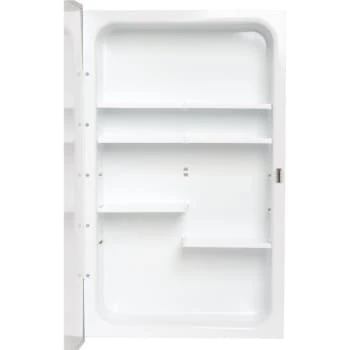 Recessed Mirrored Medicine Cab 16x26od - 14x24id With Plastic Shelves 5 Recessed Mirrored Medicine Cab 16x26od - 14x24id With Plastic Shelves - Image 3