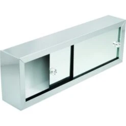24w X 8"h Mirrored Cosmetic Box