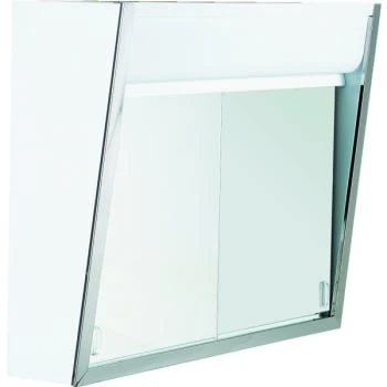 24w X 19-1/2"h Top Lighted Sliding Door Mirror Medicine Cabinet 3 24w X 19-1/2"h Top Lighted Sliding Door Mirror Medicine Cabinet