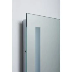 Renin Erias Mirror With Hard Wired Illuminated Led Lights For Slim Design Metal Cabinet -Whirlpool Shop 404478 w LeftView BUS Lg