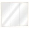 Zenith 48 W X 30 In H Surface-Mount Tri-View Bevel Mirror Medicine Cabinet -Whirlpool Shop 404505 WebOnly Lg