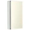 Zenith 15w X 26"h Dual Mount Aluminum Medicine Cabinet With Beveled Mirror -Whirlpool Shop 404517 WebOnly Lg