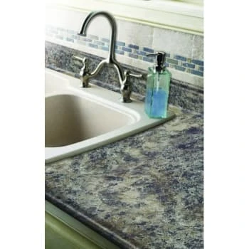 Vt Industries Laminate Granite Vanity End Splash Kit (Perlato) 4 Vt Industries Laminate Granite Vanity End Splash Kit (Perlato) - Image 2