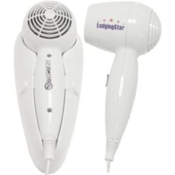 Lodging Star 1500-Watt Wall Mounted Hair Dryer In Ash, Case Of 10