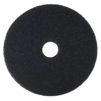 Floor Pad Medium Duty 20" Diameter Black Box Of 5 3 Floor Pad Medium Duty 20" Diameter Black Box Of 5