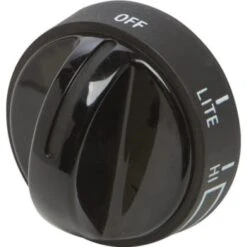 Peerless-Premier Gas Burner Knob/black R Series