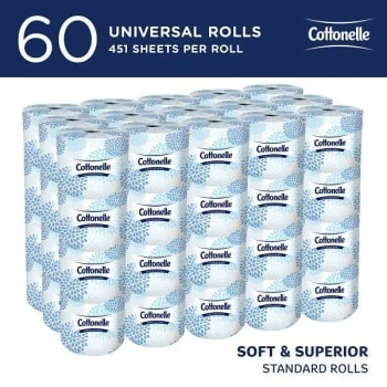 Cottonelle® 2-Ply Standard Roll Toilet Paper (60-Case) 4 Cottonelle® 2-Ply Standard Roll Toilet Paper (60-Case) - Image 2