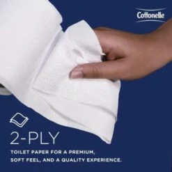 Cottonelle® 2-Ply Standard Roll Toilet Paper (60-Case) 17 Cottonelle® 2-Ply Standard Roll Toilet Paper (60-Case) -Whirlpool Shop 502099 DetailedProductView4 Lg