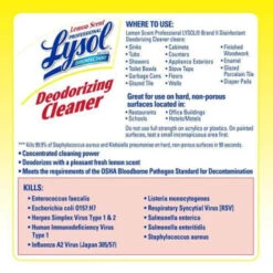 Lysol® 1 Gallon Concentrate Disinfectant Deodorizing Cleaner -Whirlpool Shop 503213 DetailedProductView7 Lg