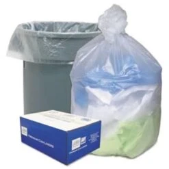 Ultra Plus 40-45 Gal 12 Mic High-Density Trash Can Liner (250-Carton) (Natural)