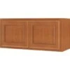 Seasons® 36w X 15h X 24"d Cabinet Above Fridge Auburn Oak Raised Panel -Whirlpool Shop 521001 V K Lg
