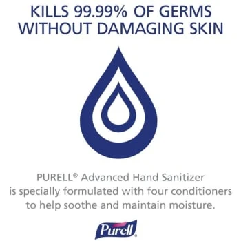 Purell 1200 Ml Fragrance Free Advanced Green Certified Hand Sanitizer Foam (2-Case) 9 Purell 1200 Ml Fragrance Free Advanced Green Certified Hand Sanitizer Foam (2-Case) - Image 7