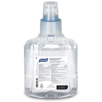 Purell 1200 Ml Fragrance Free Advanced Green Certified Hand Sanitizer Foam (2-Case) 3 Purell 1200 Ml Fragrance Free Advanced Green Certified Hand Sanitizer Foam (2-Case)