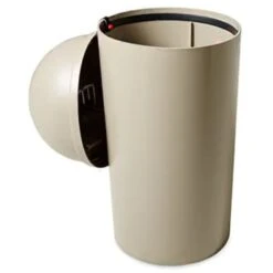 Rubbermaid Marshal 25 Gallon Trash Can (Beige) -Whirlpool Shop 531858 w DetailedProductView3 Lg
