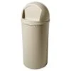 Rubbermaid Marshal 25 Gallon Trash Can (Beige)