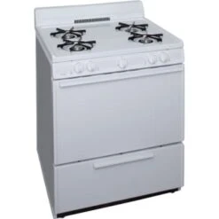 Premier® 30" Gas Range W/ Electronic Ignition, 3.9 Cu Ft In White