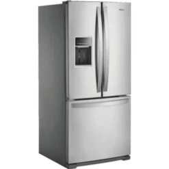 Whirlpool French Door Refrigerator With Exterior Water Dispenser - 19.7 Cu. Ft -Whirlpool Shop 534033 v RightView BUS Lg