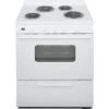Premier® 30 In Electric Front Control 3.9 Cu. Ft. Coil Stove W/ Window (White)