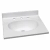 Design House® 61 X 22 Solid White Cultured Marble Vanity Top And Bowl, Widespread 2 Design House® 61 X 22 Solid White Cultured Marble Vanity Top And Bowl, Widespread -Whirlpool Shop 595653 WebOnly Lg