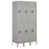 Salsbury Industries® Gray-Standard Metal Locker 6 Feet High X 18 Inches -Whirlpool Shop 621046 w MainProductImage Lg