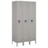 Salsbury Industries® Gray-Single Tier Standard Metal Locker-6 Feet X 18 Inches 1 Salsbury Industries® Gray-Single Tier Standard Metal Locker-6 Feet X 18 Inches -Whirlpool Shop 621082 w MainProductImage Lg