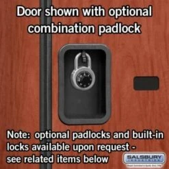Salsbury Industries® Cherry-S Style-Wood Locker 6 Feet X 18 Inches 16 Salsbury Industries® Cherry-S Style-Wood Locker 6 Feet X 18 Inches -Whirlpool Shop 621093 w DetailedProductView4 Lg