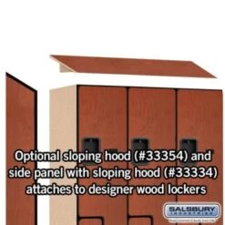 Salsbury Industries® Cherry-S Style-Wood Locker 6 Feet X 18 Inches 18 Salsbury Industries® Cherry-S Style-Wood Locker 6 Feet X 18 Inches -Whirlpool Shop 621093 w DetailedProductView6 Lg