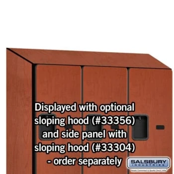 Salsbury Industries® Cherry-S Style-Wood Locker 6 Feet X 18 Inches 11 Salsbury Industries® Cherry-S Style-Wood Locker 6 Feet X 18 Inches - Image 9