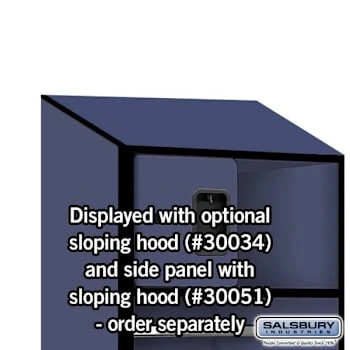 Salsbury Industries® Blue Designer Wood Open Access Locker 6 Feet X 18 Inches 11 Salsbury Industries® Blue Designer Wood Open Access Locker 6 Feet X 18 Inches - Image 9