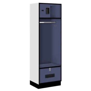 Salsbury Industries® Blue Designer Wood Open Access Locker 6 Feet X 18 Inches 3 Salsbury Industries® Blue Designer Wood Open Access Locker 6 Feet X 18 Inches