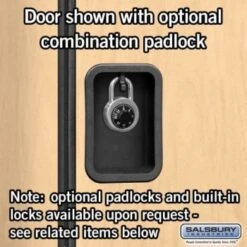 Salsbury Industries® Maple-Designer Wood Locker 6 Feet X 18 Inches 16 Salsbury Industries® Maple-Designer Wood Locker 6 Feet X 18 Inches -Whirlpool Shop 621107 w DetailedProductView4 Lg