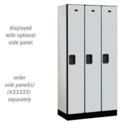 Salsbury Industries® Gray- Single Tier Designer Wood Locker 6 Feet X 18 Inches 12 Salsbury Industries® Gray- Single Tier Designer Wood Locker 6 Feet X 18 Inches -Whirlpool Shop 621118 w AlternateImageView Lg