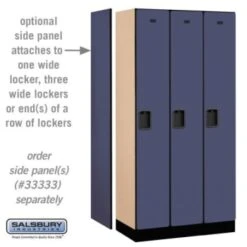 Salsbury Industries® Blue 12 Inch Single Tier-Wood Locker 6 Feet X 18 Inches -Whirlpool Shop 621125 w DetailedProductView1 Lg