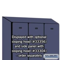 Salsbury Industries® Blue 12 Inch Single Tier-Wood Locker 6 Feet X 18 Inches -Whirlpool Shop 621125 w DetailedProductView7 Lg