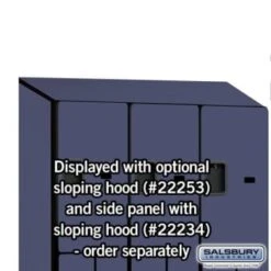 Salsbury Industries® Blue Double Tier S Style-Wood Locker 6 Feet X 18inches -Whirlpool Shop 621172 w DetailedProductView7 Lg